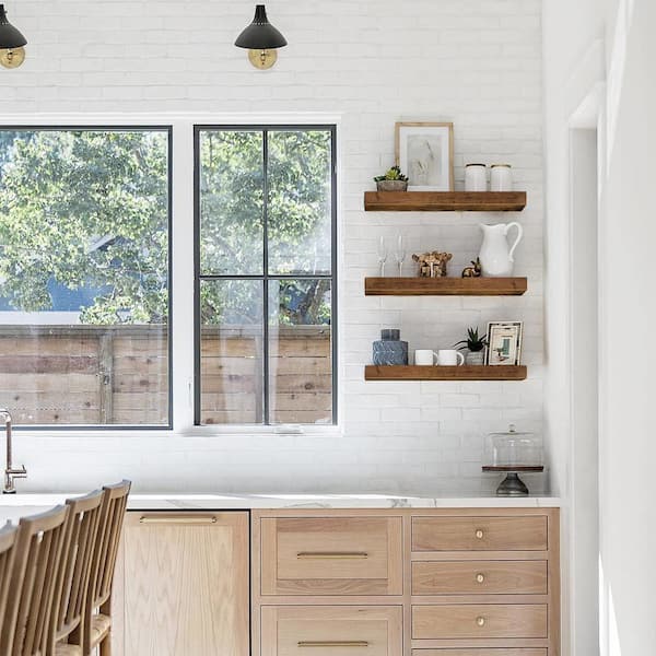 Small kitchen wall shelf discount