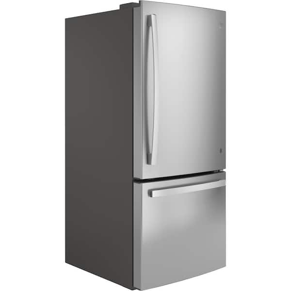 GE Profile™ 10.0 cu. ft. 12V DC Bottom Freezer Refrigerator - PBV10RSTSS -  GE Appliances