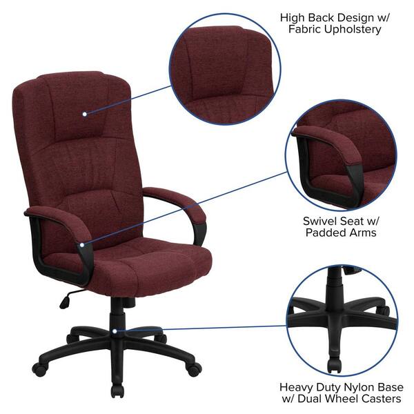 high back executive chair price