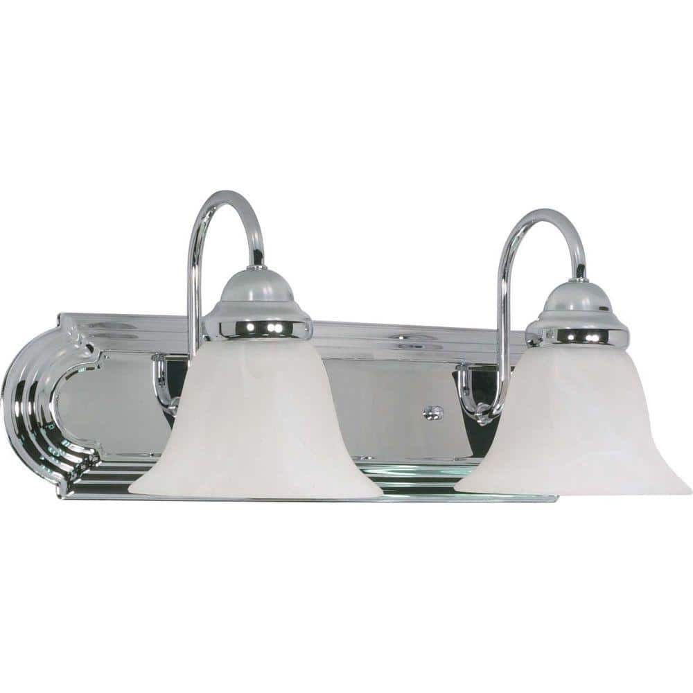 Ballerina Chrome 18" Direct Wired Bell Vanity Light