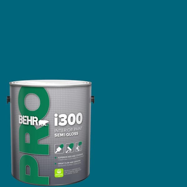 BEHR PRO 1 gal. #P480-7 Striking Semi-Gloss Interior Paint