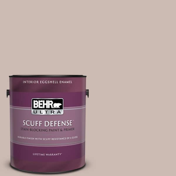 BEHR ULTRA 1 gal. #N170-3 Gray Ashlar Extra Durable Eggshell Enamel Interior Paint & Primer