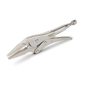 Cal-Hawk Long Needle Nose Locking Vice Grip Style Pliers with Quick Release  Set of 2 