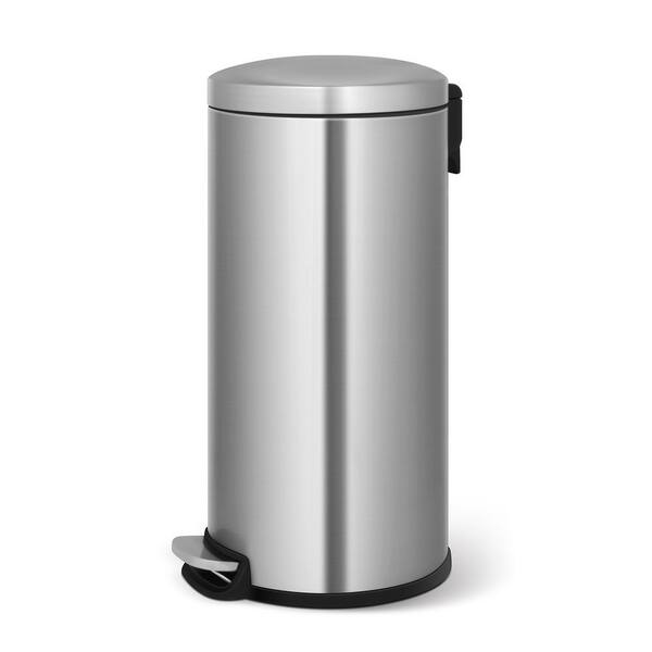 home depot stainless steel kitchen trash cans