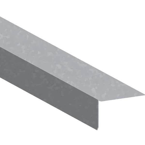Gibraltar Building Products 3-1/2 in. x 10 ft. Galvanized Steel Drip Edge Flashing