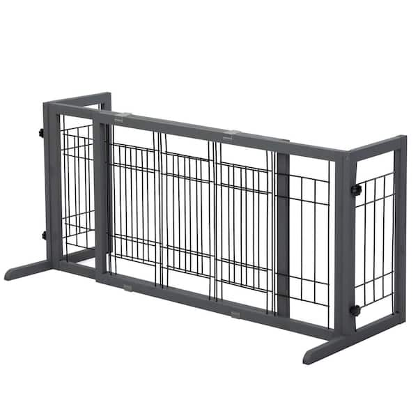 Free standing outlet dog fence