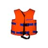 TRC Recreation Small Fierce Green Super Soft Life Jacket Child Swimming Vest  1021042 - The Home Depot