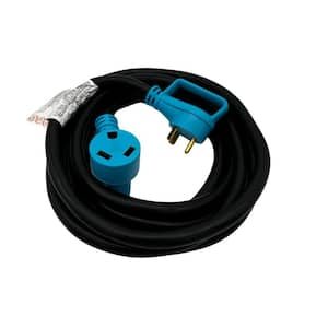 15 ft. 10/3 STW 30 Amp TT-30P/TT-30R RV Power Extension Cord with Power Grip Handles