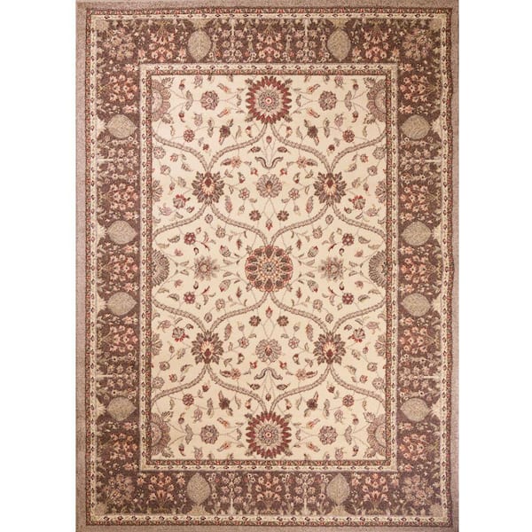 Home Decorators Collection Mooresville Arts and Crafts Ivory 8 ft. x 11 ft. Area Rug
