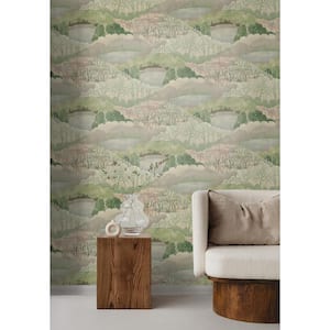 Gathering Sky Forest Toile Vinyl Peel and Stick Wallpaper Roll (Covers 30.75 sq. ft.)