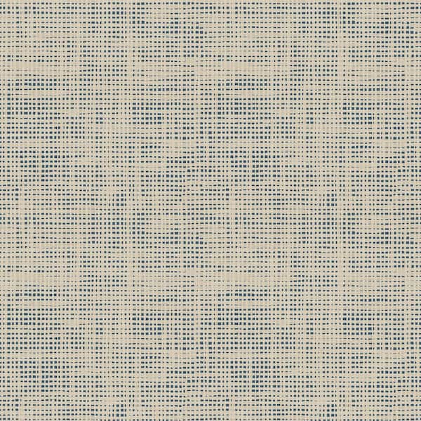 NuWallpaper Blue Nolan Peel and Stick Wallpaper Sample