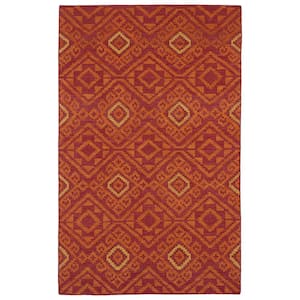 Nomad Red 4 ft. x 6 ft. Area Rug