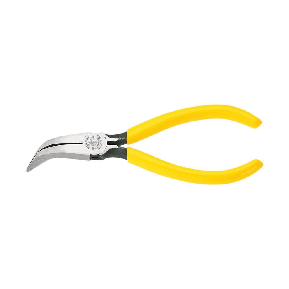 Högert Round nose pliers with curved tip - With cutting edge ✓  Chrome-vanadium steel ✓