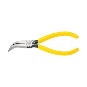 Klein Tools 6 in. Curved Long Nose Pliers D302-6 - The Home Depot