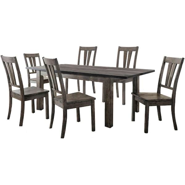 Cambridge Drexel 7-Piece Gray Dining Set