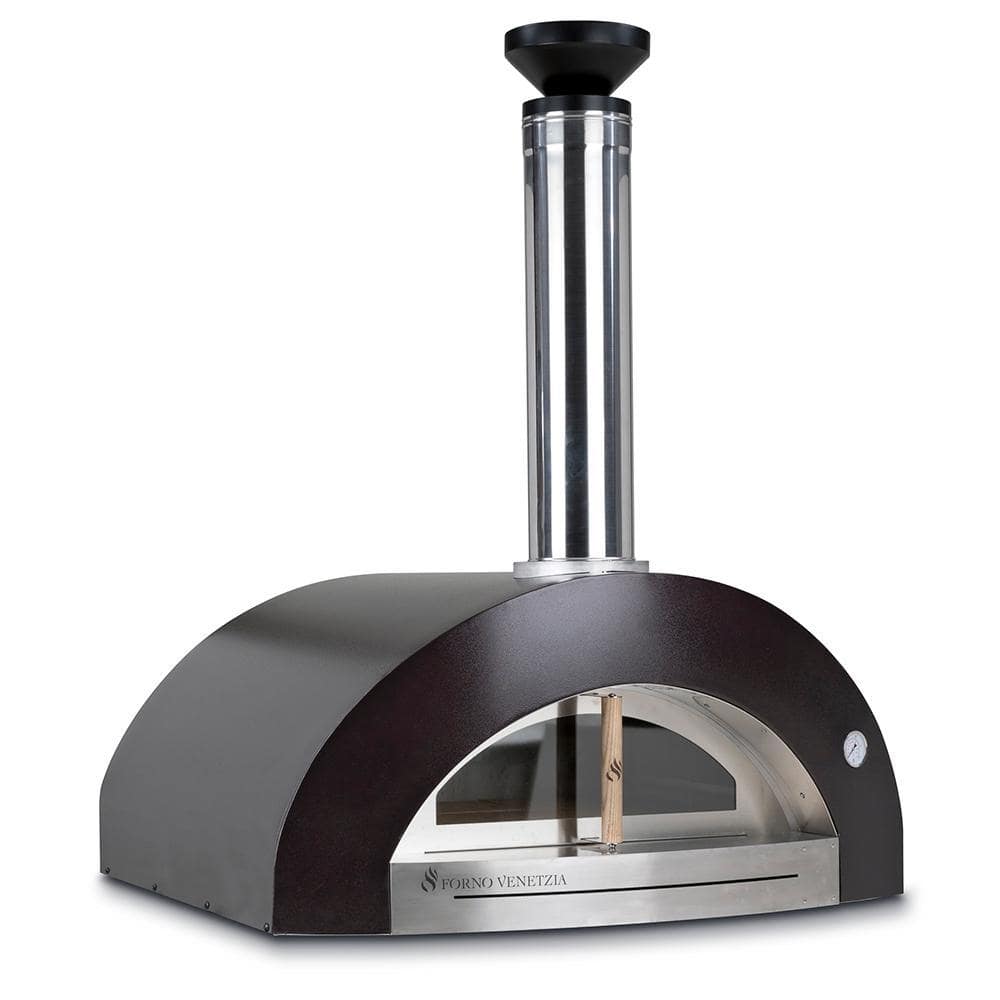 Bellagio 32 in. x 36 in. Wood Fired Counter Top Oven in Copper