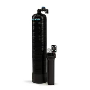 Whole House Salt-Free Water Softener Conditioner with Single Stage Carbon Filtration System, High Flow 20 GPM