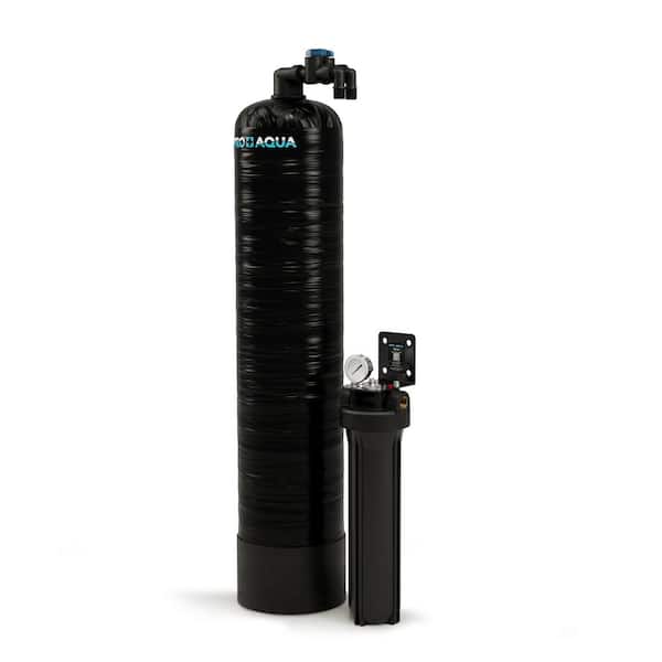 PRO+AQUA Whole House SaltFree Water Softener Conditioner with Single