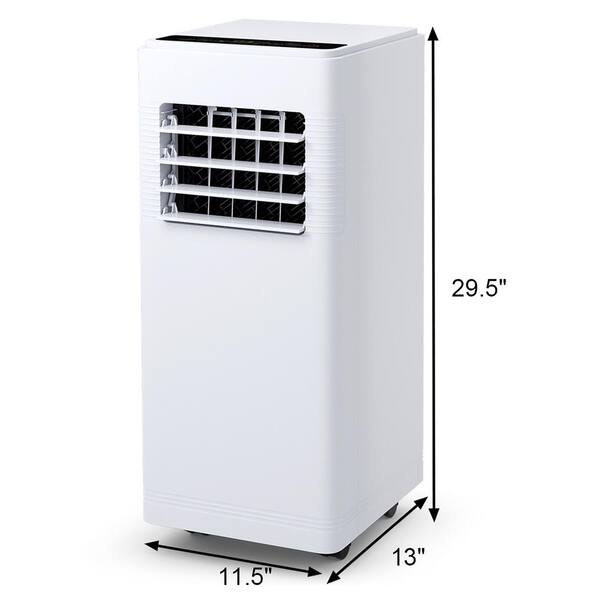 Costway 12000 BTU Electric Portable Air Cooler Fan with Dehumidifier in White EP24041 - Home Depot