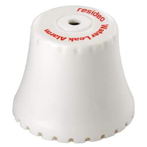Water Heater and Sump Pump Single-Use Water Leak Detector with Alarm (4-Pack)