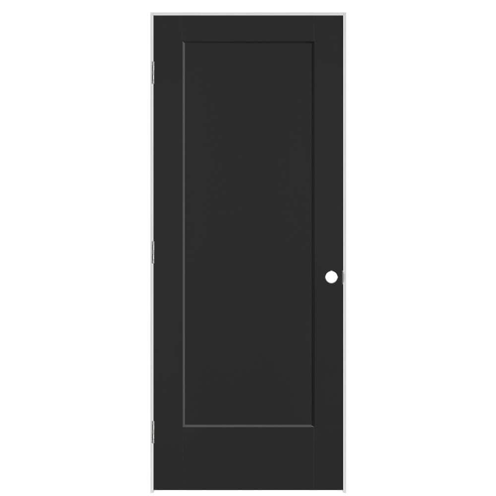 Masonite 32 in. x 80 in. 1-Panel Lincoln Park Right-Hand Hollow Core ...