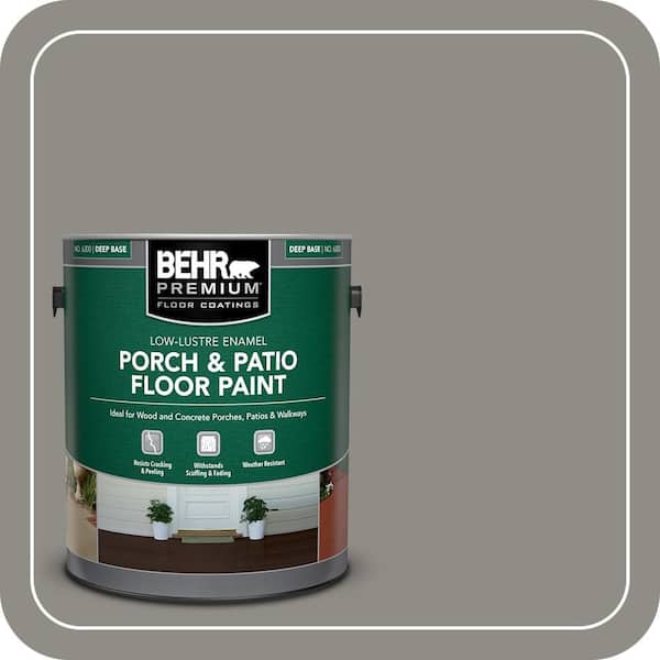 1 gal. #PFC-69 Fresh Cement Low-Lustre Enamel Interior/Exterior Porch and Patio Floor Paint