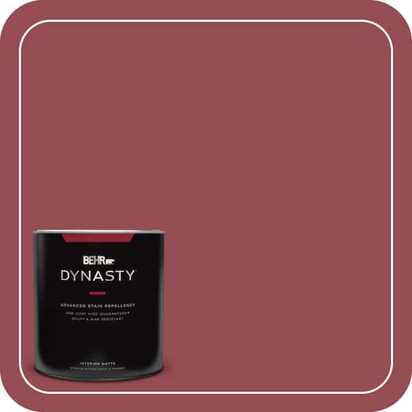 BEHR DYNASTY 1 qt. #PPU1-11 Crantini Matte Interior Stain-Blocking Paint and Primer