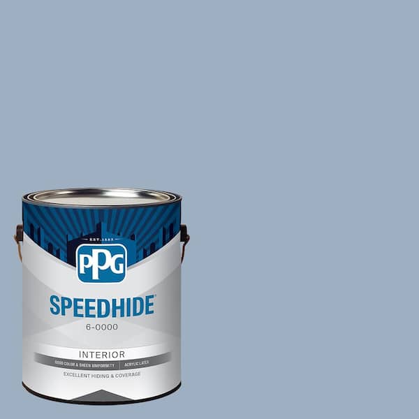 SPEEDHIDE 1 gal. PPG1163-4 Sterling Silver Semi-Gloss Interior Paint