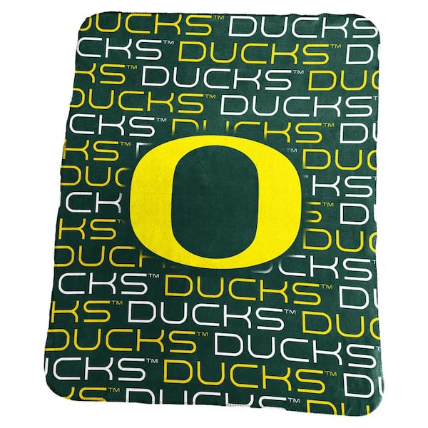 logobrands Oregon Multi-Colored Classic Fleece Throw