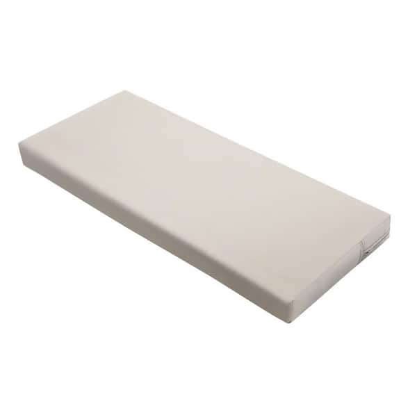 Classic Accessories Ravenna Mushroom 48 in. W x 18 in. D x 3 in. T Rectangular Outdoor Bench/Settee Cushion