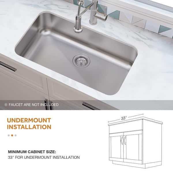 Have a question about Glacier Bay Builder 32 in. Undermount