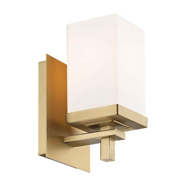 Golden Lighting - Maddox 1 Light Brushed Champagne Bronze Wall Sconce