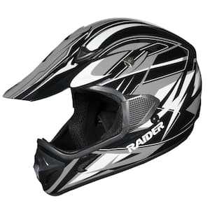 RX1 Medium Black/Silver Adult MX