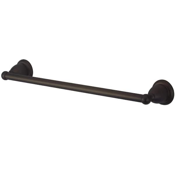 Kingston Brass Heritage 24 in. Wall Mount Towel Bar in Oil Rubbed ...