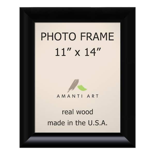Amanti Art Steinway 11 in. x 14 in. Black Picture Frame