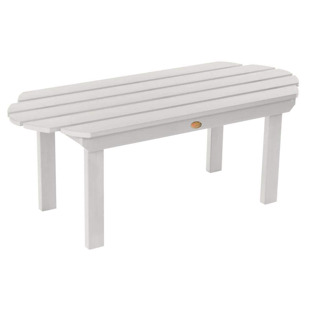 Highwood Classic Westport White Recycled Plastic Outdoor Coffee Table -  AD-TBL-CW3-WHE