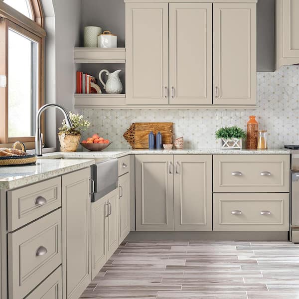 1 qt. #N300-2 Canvas Luggage Semi-Gloss Enamel Interior/Exterior Cabinet, Door & Trim Paint