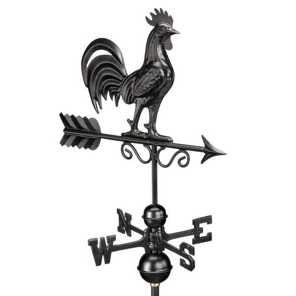 Good Directions Bantam Rooster Weathervane 1975K - Black 1975K - The ...