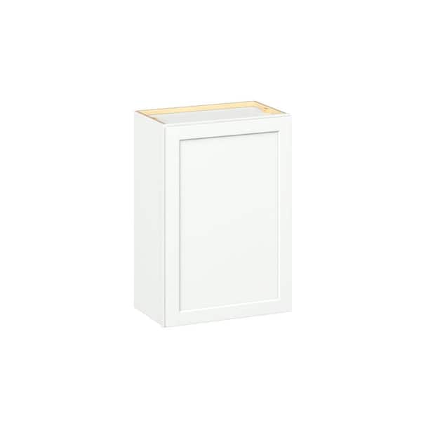 Emerson Pure White Wall 1 Door Ready to Assemble Kitchen Cabinet (21 in. W x 30 in. H x 12 in. D)
