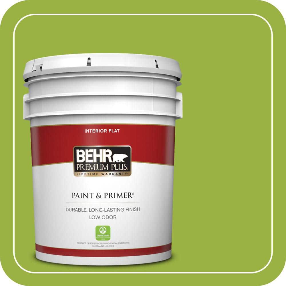 5 gal. #410B-7 Bamboo Leaf Flat Low Odor Interior Paint & Primer price history on PriceWatchPro