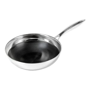 9.5 in. Hybrid Quick Release Chef's Pan in Stainless Steel