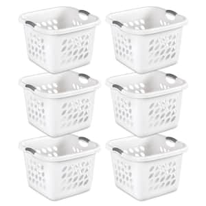 Ultra Square Laundry Basket with Titanium Inserts (6-Pack)