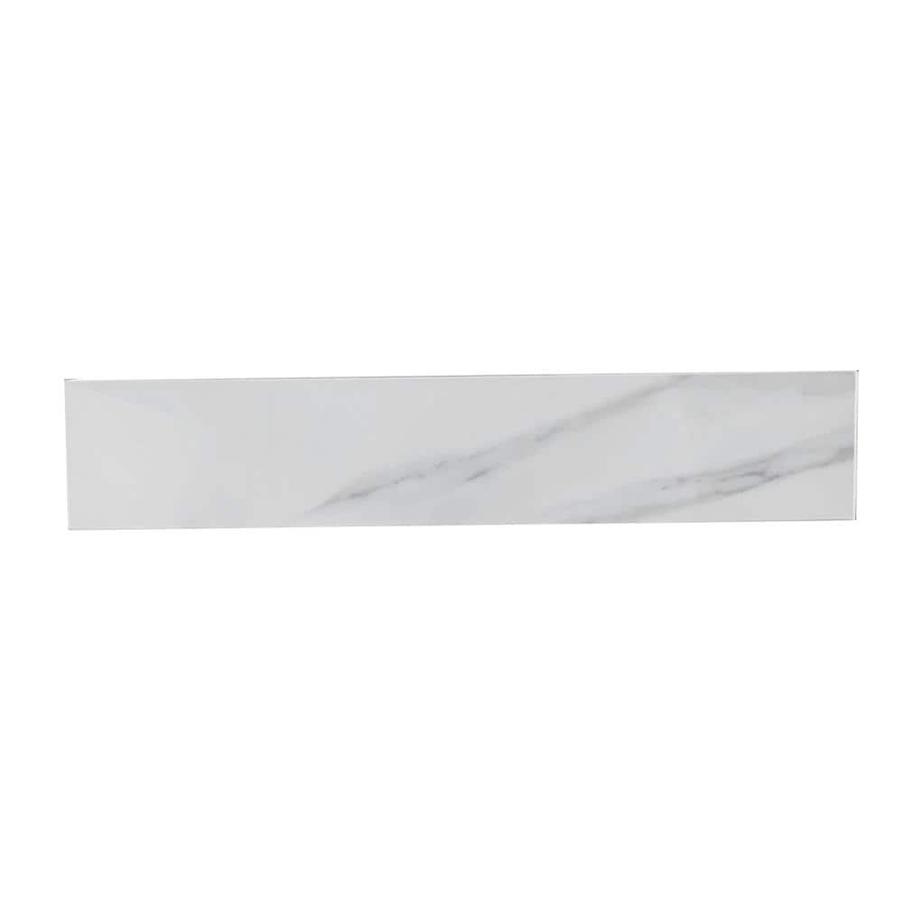 22 In.White Marble Bathroom Vanity Top Sidesplash,Backsplash price history on PriceWatchPro