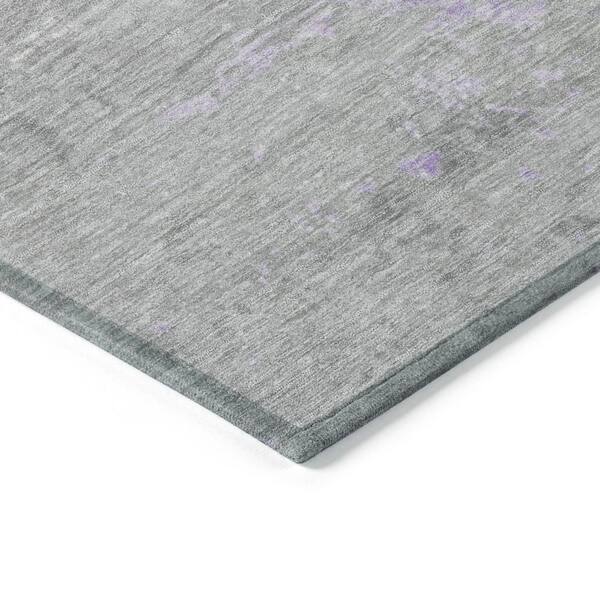 Chantille Machine Washable Indoor/Outdoor Abstract ACN1777 Lavender 3 ft. x 4 ft. Area Rug