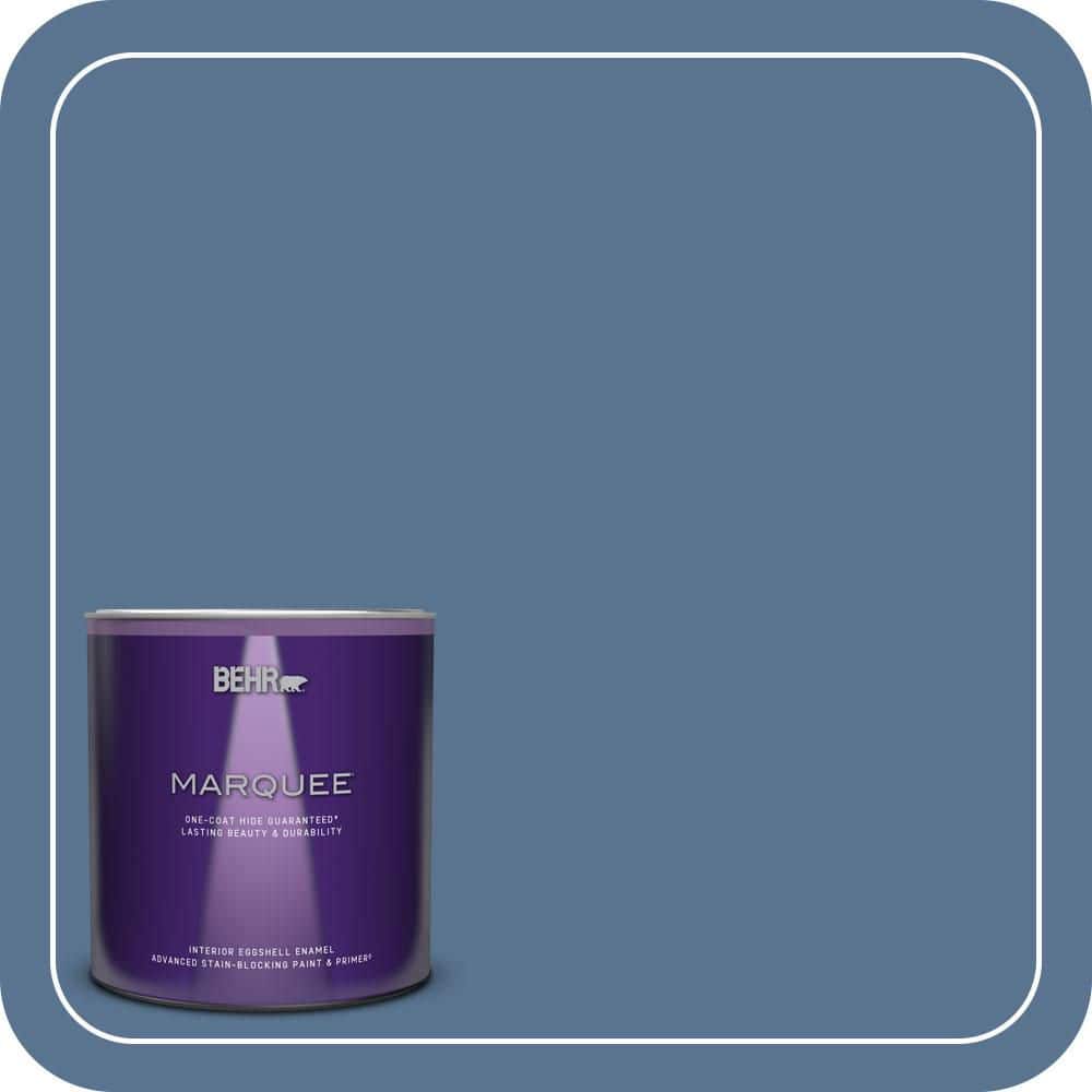 1 qt. #PPU14-18 Laguna Blue One-Coat Hide Eggshell Enamel Interior Paint & Primer price history on PriceWatchPro