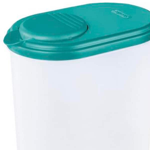 Sterilite 1-Gallon Round Plastic Pitcher and Spout, Clear w/ Color Lid (12  Pack), 1 Piece - Food 4 Less