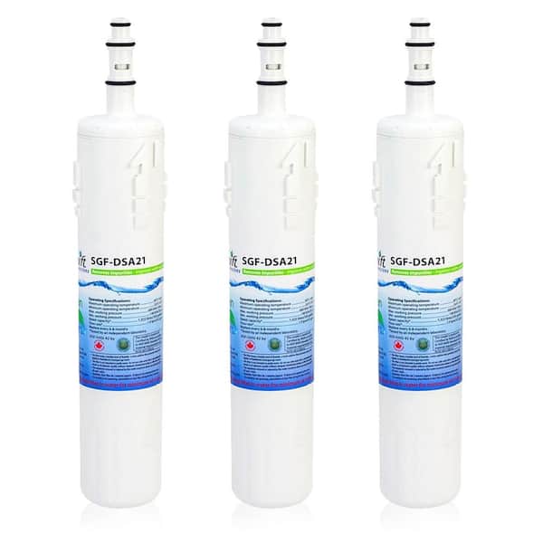 Swift Green Filters Compatible Refrigerator Water Filter for Samsung DA29-00012A, DA29-00012B (3-Pack)