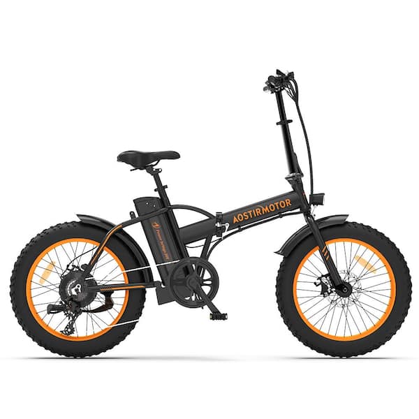Unbranded 20 in. Folding Electric Bike 500-Watt Motor 20 in. Fat Tire with 36-Volt/13Ah Lithium Battery