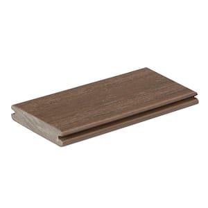Composite Reserve 5/4 in. x 6 in. x 1 ft. Grooved Dark Roast Composite Sample (Actual: 0.94 in. x 5.36 in. x 1 ft)