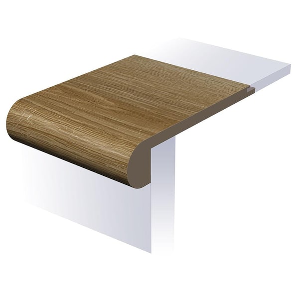 Selkirk Quiet Wrangell 1 in. T x 4-1/2 in. W x 94 in. L Waterproof Flush Stair Nose Moulding